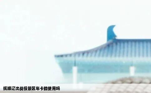 抚顺辽沈战役景区年卡能使用吗